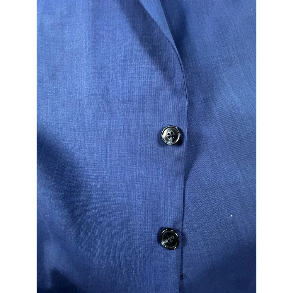 Lauren Ralph Lauren Mens 54R Blue Wool Blazer Jacket Notch Lapel 2-Button